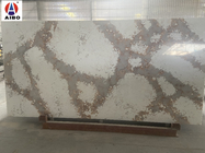 Matériel de partie supérieure du comptoir de cuisine en pierre de quartz de regard de marbre de nature d'anti pénétration