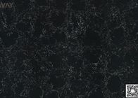 Tuile de marbre noire synthétique de mur de Mohz de la pierre 6,5 de pierre noire de marbre artificielle de quartz