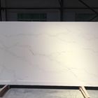Pierre artificielle de quartz de texture de marbre pour l'atelier, dureté de 6,5 Mohs
