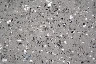 Feuille en pierre de couleur claire de quartz propre facile en verre pour la partie supérieure du comptoir de cuisine