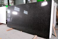 Coupe UV facile de la tache 25mm de Carrare de pierre artificielle noire légère de quartz