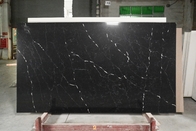 Les matériaux de construction noircissent la dalle de quartz de 12MM Calacatta avec la partie supérieure du comptoir