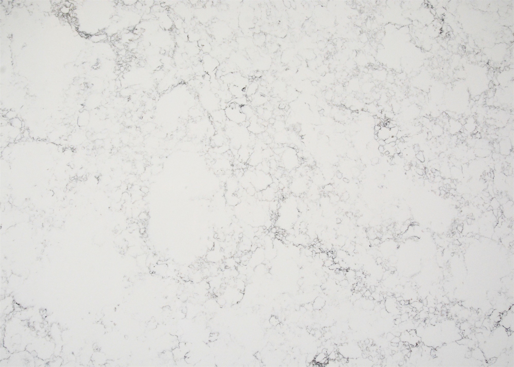 Pierre blanche de quartz de Vanitytop de salle de bains, partie supérieure du comptoir de quartz de couleur solide