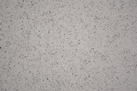 Dessus artificiel de vanité de Grey Crystal Quartz Stone Slab For de la classe 3