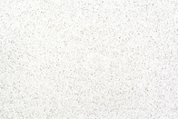 Résistance Crystal Quartz Stone Slab For blanc artificiel Bathroomtop de glissement