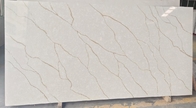 Grey Artificial Quartz Stone Slabs pour des plans de travail de partie supérieure du comptoir de barre