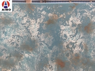 De marbre bleu tuile de Calacatta de plus grande image de vue cire à parquet le marbre d'onyx blanc
