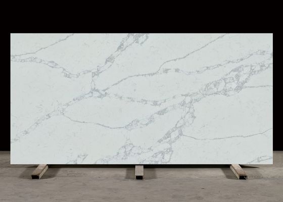 Des dessins de pierre de silice Calacatta pour les comptoirs de cuisine salle de bain Vanity Top