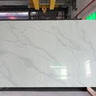 Pierre blanche artificielle de quartz de Calacatta de partie supérieure du comptoir de cuisine 18 millimètres d'épaisseur