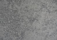 Gray Quartz Stone Acid Resistant extérieur poli pour l'étape de bloc de partie supérieure du comptoir de cuisine