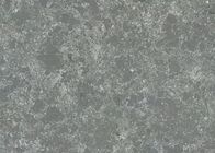 Matériaux de construction favorables à l'environnement de quartz gris de partie supérieure du comptoir de dureté élevée grise en verre