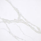 Pierre blanche de quartz de Calacatta de modèle de flocon de neige avec la partie supérieure du comptoir de cuisine