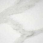 Pierre blanche de quartz de Calacatta de flocon de neige avec la partie supérieure du comptoir de cuisine