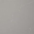 Pierre de quartz de Grey Carrara Chalky White Veins de lumière de dalle avec la salle de bains