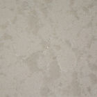 Tuile en pierre de mur de salle de bains de quartz beige préfabriqué de 15MM Carrare