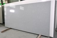 La feuille supérieure de Grey Artificial Cararra Quartz Stone de décoration de banc facile nettoient