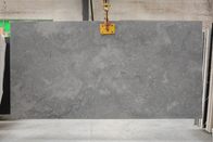 Construction solide de partie supérieure du comptoir de Grey Calacatta Quartz Stone For