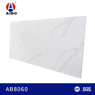 Tableaux de travail artificiels en quartz de Calacatta