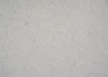 Partie supérieure du comptoir grises de salle de bains de quartz de hautes de ténacité dalles artificielles de quartz